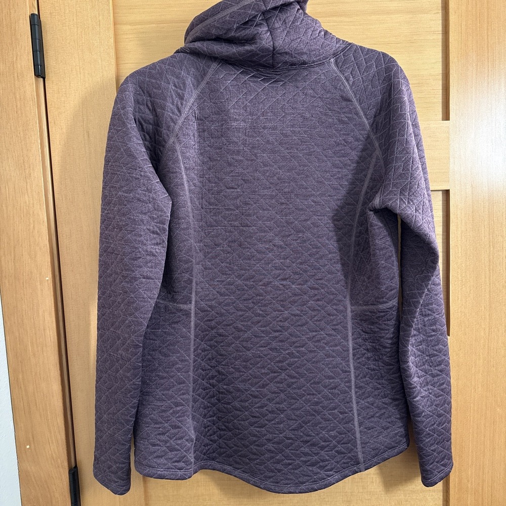 Marmot Annie Purple Quilted Funnel Neck Pullover Women XL  Activewear Athleisure - Picture 5 of 9
